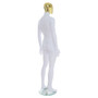 GAM352 Male Mannequin – Abstract – Gloss Pewter