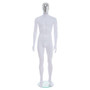 Male Full Body Mannequin Abstract – Gloss White – Pose 2