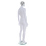 Male Full Body Mannequin Abstract – Gloss White – Pose 2