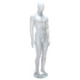 GAM351 Male Mannequin – Abstract – Gloss Silver