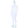 Male Mannequin, full-height product view on a white background, full-height product photograph