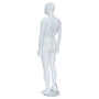 Male Mannequin – Egg Head – Salt & Pepper Finish