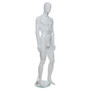 Male Full Body Mannequin Abstract – Chrome