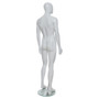 Male Full Body Mannequin Abstract – Chrome