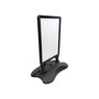 A2 Black Waterbase Pavement Sign Double-Sided Snap Frame Display
