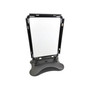 A2 Black Waterbase Pavement Sign Double-Sided Snap Frame Display