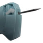 Blue Premium Standard Tagging Gun, close product view on a white background, close product photograph