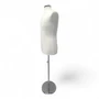 Male Display Bust Tailors Dummy, full-height product view on a white background, balanced, right-balanced square layout