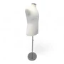 Male Display Bust Tailors Dummy, full-height product view on a white background, full-height product photograph