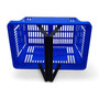 28L Blue Retail Shopping Basket, product shown on a white background