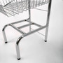 3 Tier Chrome Wire Basket Stand, close product view against a light background