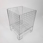Chrome Square Dump Bin, product shown against a light background, full-height product photograph