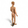 Child Mannequin 140cm – Skin Plastic Egg Head Display with Metal Base