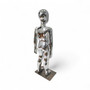 Chrome Finish Adjustable Child Mannequin, full-height product view on a white background, balanced, centred square layout
