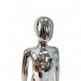 Chrome Finish Adjustable Child Mannequin, full-height product view on a white background, gallery image 6 of 7