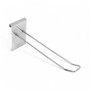 8" Chrome Euro Hook for Grid Mesh Panels, product shown on a white background, gallery image 5 of 5