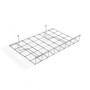 Straight Shelf with Lip for Gridwall Panels, product shown on a white background, standard product photograph