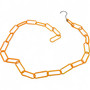 Clothing Display Set Plastic Chain Iron Hooks Market Stall Shop Hanger Rack, close product view on a white background, gallery image 9 of 17