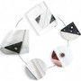 White Tarpaulin 170GSM, close product view on a white background