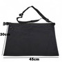 Market Stall Money Belt Waist Pouch, dimension guide against a light background