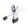 30cm Metal Hanger with 2 Adjustable Clips Chrome Finish Box of 100 Multi-Purpose, product shown on a white background, gallery image 6 of 10