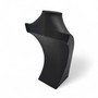 Black Leatherette Necklace Bust Display Stand for Jewellery Shop or Home Use