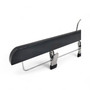 Natural Wooden Trouser Skirt Clip Hanger 36cm with Adjustable Chrome Clips, product shown on a white background, gallery image 5 of 11