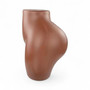 Plastic Curvy BBL Hips Female Underwear Display Mannequin Torso Dummy Form Stand, full-height product view on a white background, balanced, centred square layout