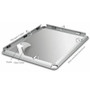 Silver Snap Frame 25mm Round Corners Poster Holder Anti-Glare Cover A0-A5 Display, printed product shown on a white background, balanced, centred square layout