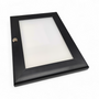 Black Lockable Snap Frame Outdoor Poster Case A1–A4 Weatherproof Key Notice Board