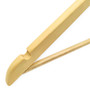 Natural Wooden Suit Hanger 44.5cm Wishbone Clothes Hanger with Non Slip Bar, product shown against a coloured background, balanced, centred square layout