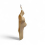 Skin Color Female Hanging Half Body Mannequin Form Matt Plastic Display Torso, full-height product view on a white background, balanced, left-balanced square layout