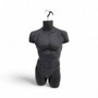 Black Male Hanging Body Form 960mm Matt Plastic Display Torso Mannequin