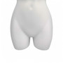 White Female Hanging Body Form Matt Plastic Display Torso Mannequin