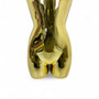 Gold Glossy Female Hanging Body Form Plastic Display Torso Mannequin