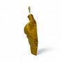 Gold Male Hanging Half Body Form Matt Plastic Display Torso Mannequin