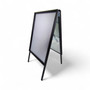 A1 Black A-Board Pavement Sign Double Sided Outdoor Poster Display A-Frame