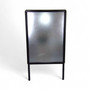 A1 Black A-Board Pavement Sign Double Sided Outdoor Poster Display A-Frame