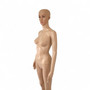 172cm Female Mannequin Full Body Display Dummy with Rotating Head & Metal Base, full-height product view on a white background, gallery image 10 of 13