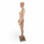 172cm Female Mannequin Full Body Display Dummy with Rotating Head & Metal Base, full-height product view on a white background, brightly lit product image