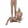 185cm Male Mannequin Full Body Display Dummy with Rotating Head & Movable Arms