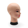 Female Bald Mannequin Head, full-height product view on a white background, balanced, centred square layout