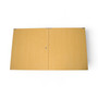 Lockable Sliding Door Pack for Shop Counters Maple Finish 1200mm or 1800mm, product shown on a white background