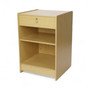 Shop Till Block Counter with Lock 900x600x600mm Drawer & Shelf Retail Unit