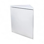 Solid Corner Closed Shop Counter 600x600x900mm Maple or White Retail Display Unit