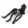 Female Faceless Display Egg Head Mannequin, close product view on a white background, balanced, centred square layout