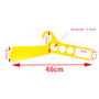 Durable Plastic Warehouse Hangers with Divider Cards for Stock Organization