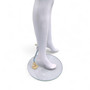 White Glossy Female Faceless Display Egg Head Mannequin – Sleek Retail Showcase