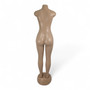 Voluptuous Brazilian Female Mannequin – Flesh-Tone, Durable Plastic Display