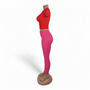 Voluptuous Brazilian Female Mannequin, full-height product view on a white background, brightly lit product image